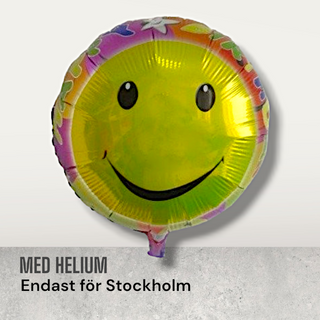 Foil balloon happy birthday Smile