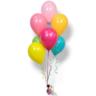 Rainbow 🌈 helium balloons 7 pcs