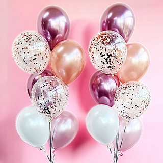 Helium balloon bouquet 7 pcs