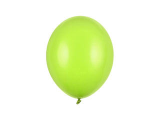 Latexballonger pastell limegrön, 10-pack