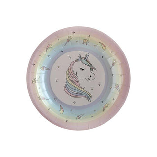 Unicorn Paper plates 22.5cm 10-pack