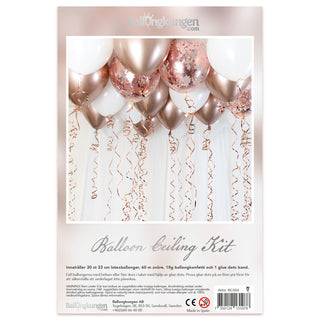 Ballongkit för taket - Rose Gold