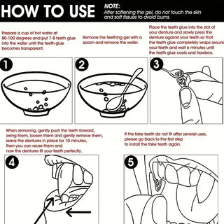 Vampyrtänder med Häftmassa