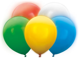 LED ballonger 5pack 12" mix