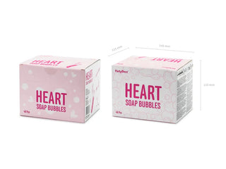 Soap bubbles Heart, 48-pack