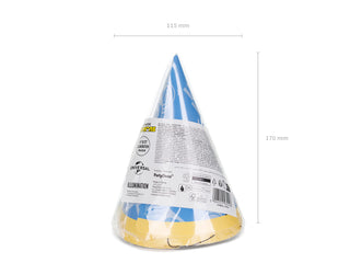 Partyhattar Minions, 16 cm, mix