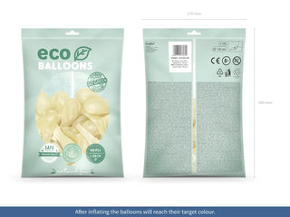 ECO Latexballonger Transparenta 100-pack
