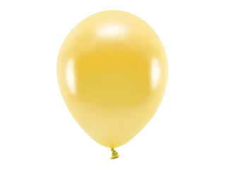 Eco ballonger 100pack 30cm Metallic