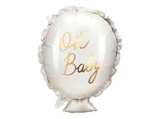 Oh baby Heliumballong 37,5 x 53 cm