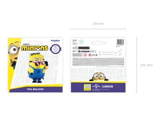 Folieballong Minion Ron, 53x79 cm, mix