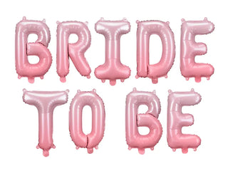 Bride to be Ballong Girlang Rosa