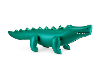 Stående folieballong Krokodil, 126x36 cm, mix