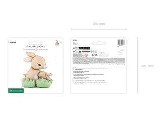 sittande kanin Folieballong