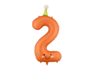Siffror Heliumballong Smiley 0-6