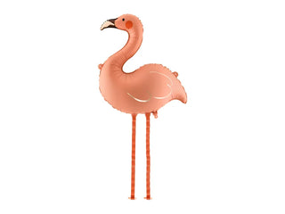 Gående Heliumballong Flamingo 65x67 cm