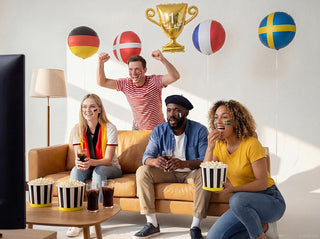 Sverige Flagga med Heliumballong 18"tum