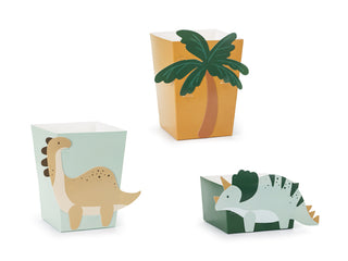 Snacksboxar Dinosaurier, mix