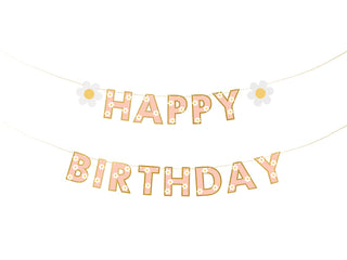 Banderoll Happy Birthday, mix, 200x14,5 cm