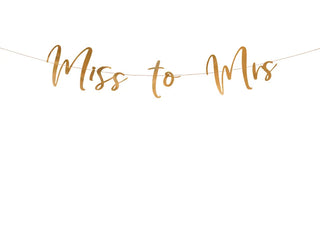 Miss to Mrs Girlang Rosé 18x76cm