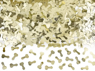 Penis Konfetti Guld 30g