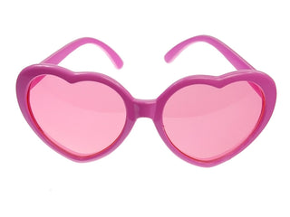Heart-shaped Glasses Pink