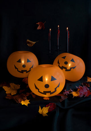 LED-ballonger Pumpa, 25 cm, 5-pack