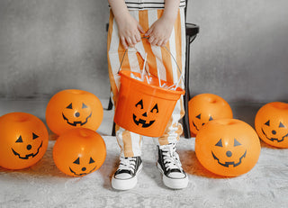 LED-ballonger Pumpa, 25 cm, 5-pack