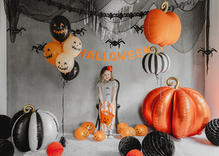 LED-ballonger Pumpa, 25 cm, 5-pack