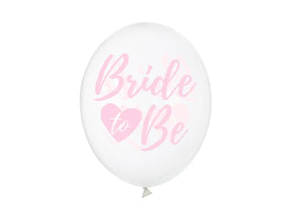 bride to be latexballong med helium 30cm