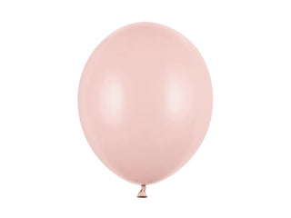 Latexballonger 30 cm, pastell dammrosa, 100-pack