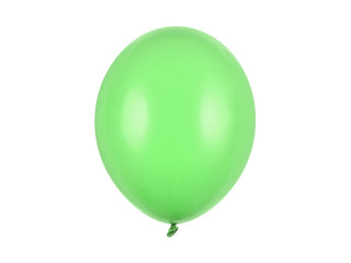 Latexballonger 30 cm, pastell klargrön, 50-pack