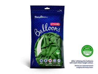 Latexballonger 30 cm, pastell klargrön, 50-pack