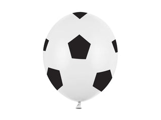 fotboll latexballong med helium 30cm