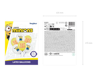 Latexballonger 30 cm, Minions, mix