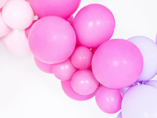 Latexballonger 12 cm, pastell fuchsia, 100-pack