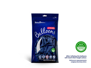 Latexballonger 12 cm, pastell blå, 100-pack