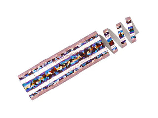 Serpentin Holografisk Ljusrosa