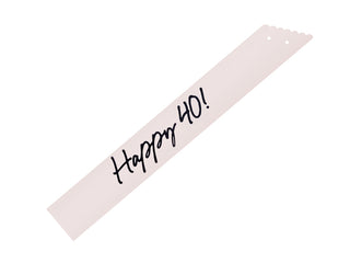 Sash Happy 40, gräddvit, 76 cm
