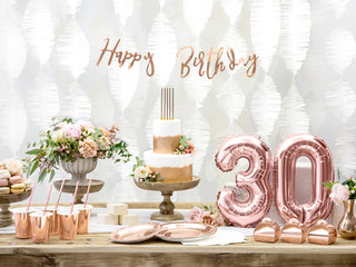 Papperstallrikar Metallic 23cm – Runda lyxiga engångstallrikar