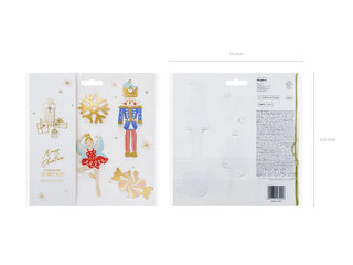 Nötknäppare Presentetikett 12-pack