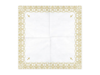Napkins with Gold Cross 20-pack