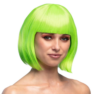 Wig Cabaret lime green