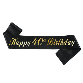 Happy Birthday Ordensband Med Årtal