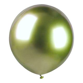 färgglada chromé latexballonger 46cm - elegantaste ballongerna