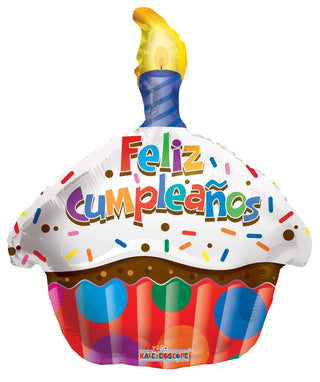 Feliz Cumpleaños Heliumballong 18"