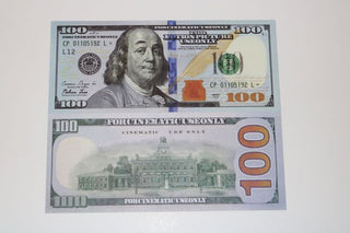 fake 100 dollar bill bundle