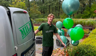 Home delivery of helium balloons