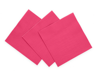 Napkins 3-layer 33x33cm, Available in several colours