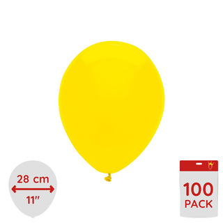 Latex balloons 100-pack