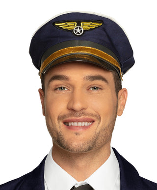 pilot captain's hat